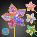 Blank Light Up Flower Pinwheel